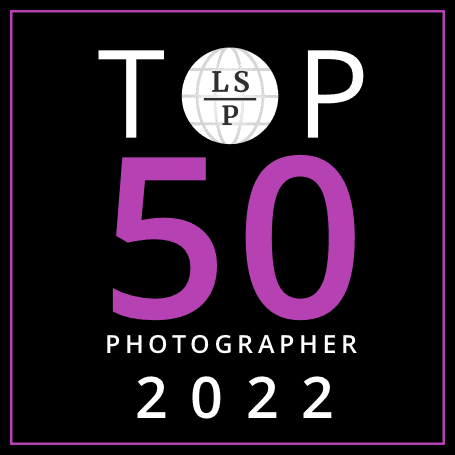 Top 50 Photographers Badge for LSP in 2022